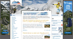 Desktop Screenshot of mountainski.cz